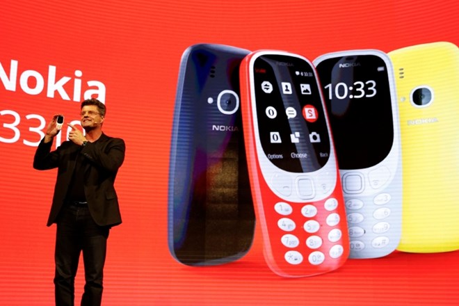Nokia ponovno na trgu mobilne telefonije: modeli 6, 5 in 3 ter legendarni 3310 