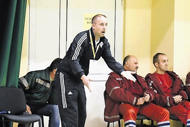 Trener Maribora Robert Grdović