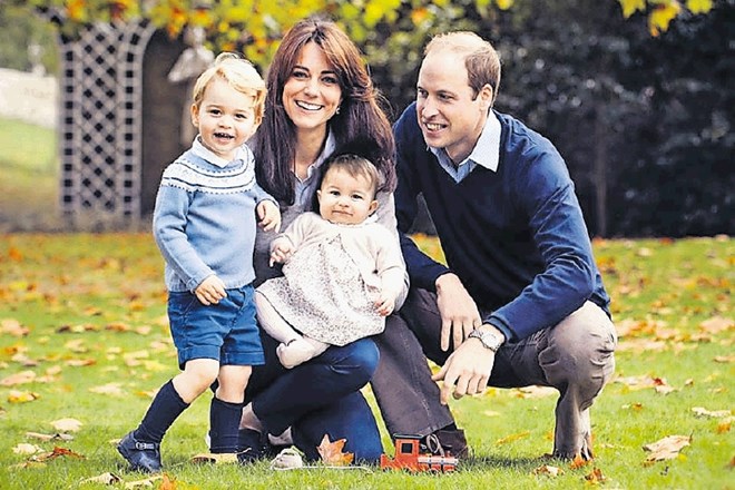 Princ William z družino