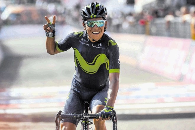 Nairo Quintana je na dirki Po Italiji v odlični formi.