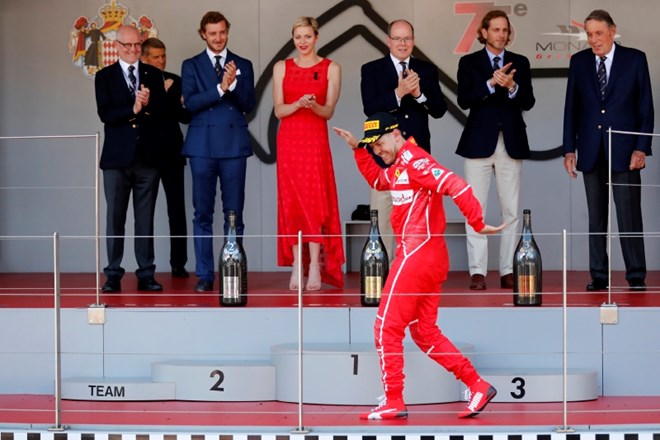 Ferrari na vrhu prvič po Schumacherju