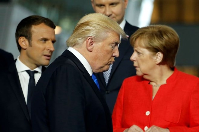 Ameriški predsednik Donald Trump je pri nemški kanclerki Angeli Merkel spet vzbudil občutke, da se Evropa na ZDA ne more več...