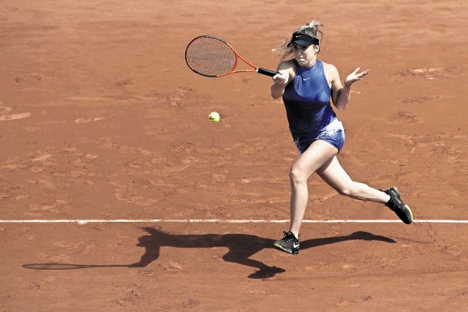 Ukrajinka Elena Svetolina v tej sezoni na pesku igra odlično.