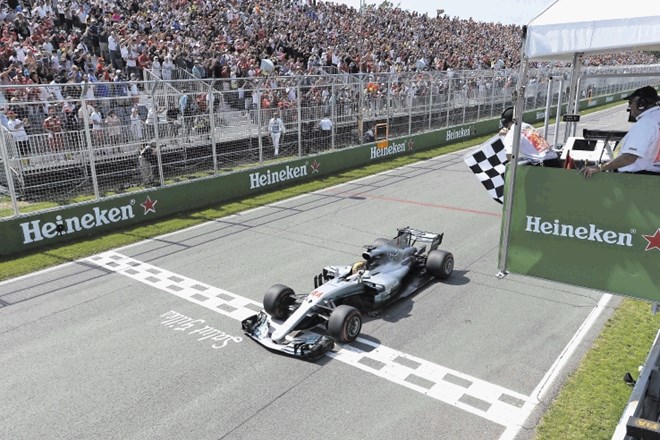 Lewis Hamilton že šestič najhitrejši na VN Kanade