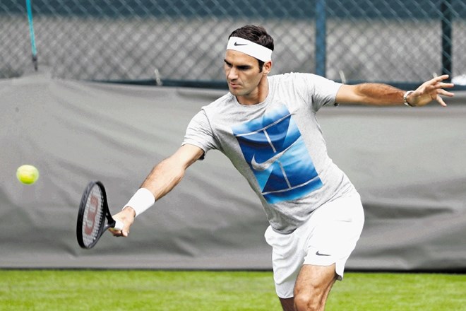 Roger Federer velja za največjega favorita tretjega letošnjega grand slama v Wimbledonu.
