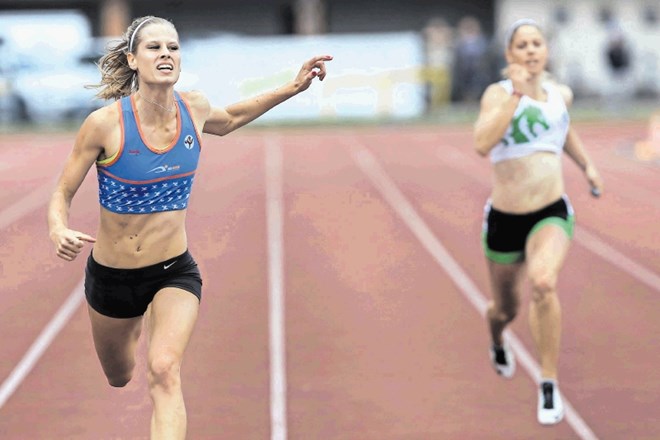 Anita Horvat je postala državna prvakinja na 100 in 200 metrov.