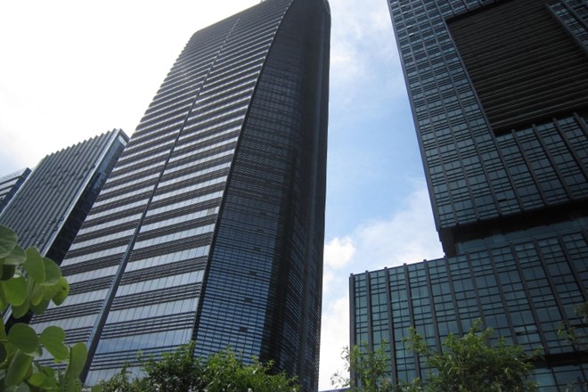 Sedež podjetja Tencent v mestu Shenzhen, ki velja za središče kitajske visokotehnološke industrije.