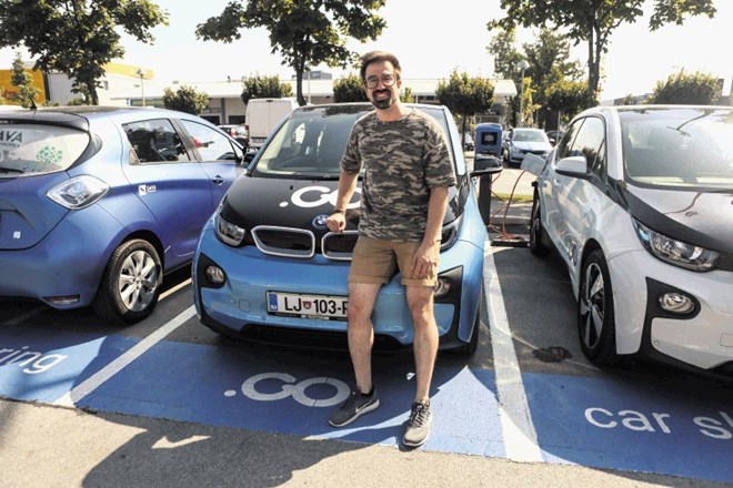 Jure Čuk je eden od uporabnikov Avant2Go, ki ga je souporaba avtomobila tako prepričala, da je prodal svoj avtomobil.