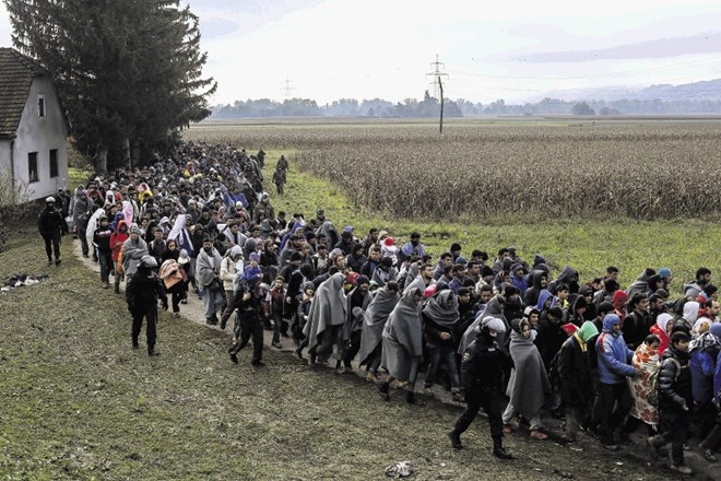 Sodišče EU meni, da je na stotisoče ljudi  med septembrom 2015 in marcem 2016 čez meje na balkanski poti hodilo na nezakonit...