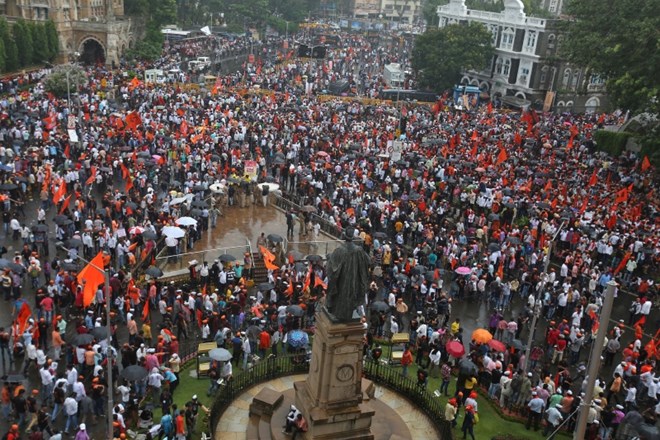 Protestni shod v Indiji