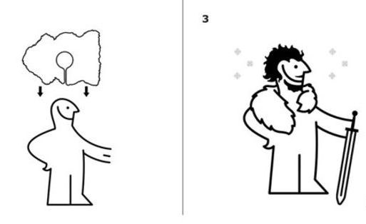 Ikea objavila navodila, kako kostum iz Igre prestolov iz njihove preproge izdelate kar doma