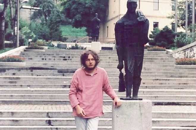 Uroš Zupan, Trbovlje, 1986. (Foto: osebni arhiv)
