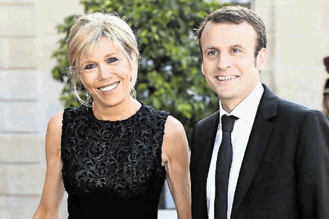 Brigitte in Emmanuel Macron