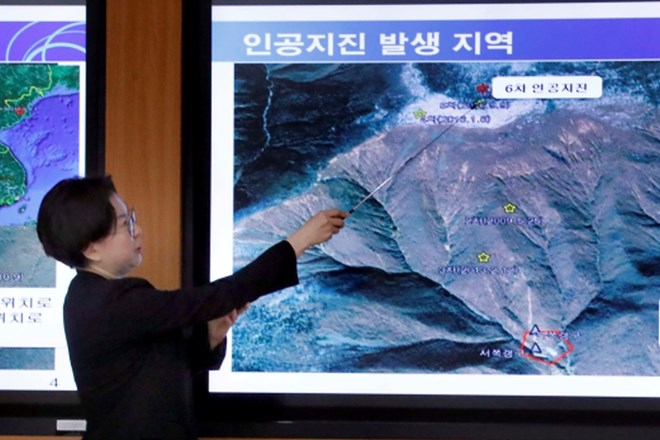 Severna Koreja uspešno preizkusila vodikovo bombo, Trump dejanje označil za sovražno in nevarno za ZDA