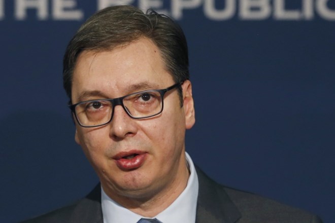 Srbski predsednik Aleksandar Vučić
