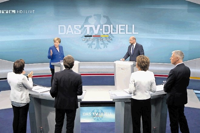 Edino televizijsko soočenje med glavnima protagonistoma nemških volitev Angelo Merkel in Martinom Schulzem je minilo brez...