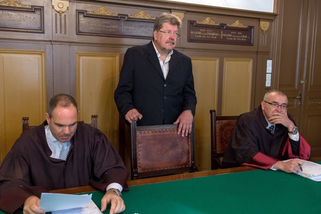Javna seja na višjem sodišču zaradi pritožbe Igorja Bavčarja, april 2017