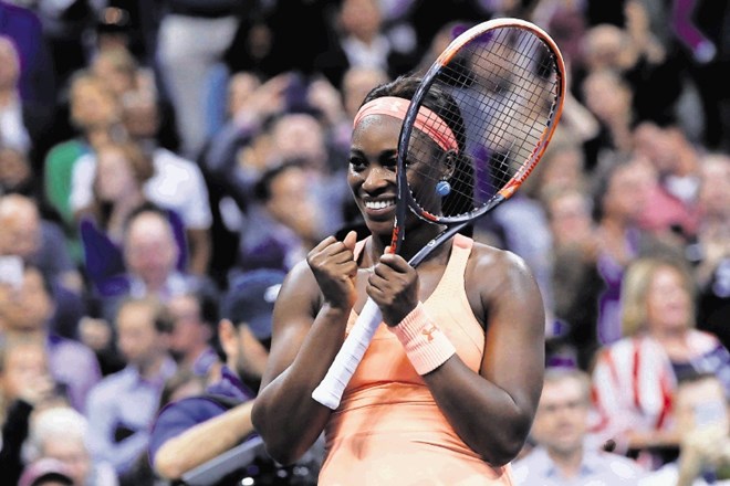 Sloane Stephens (na fotografiji) je v polfinalu odprtega prvenstva ZDA  proti Venus Williams dosegla največjo zmago v...