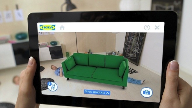Ikea z novo aplikacijo za nadgrajeno resničnost