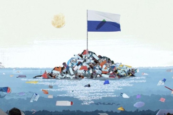 Otok iz odpadkov utegne postati najnovejša država