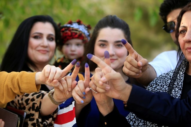 Iraški Kurdi na referendumu prepričljivo za lastno državo