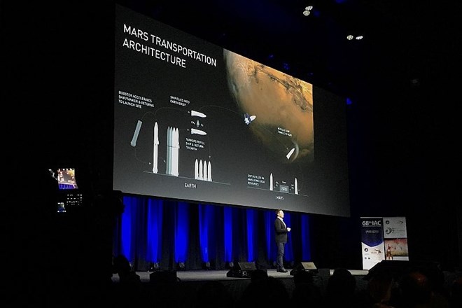 Musk bo plovilo za misijo na Mars začel graditi že prihodnje leto