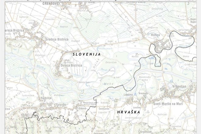 Slovenija dobila zemljevide arbitražne razsodbe