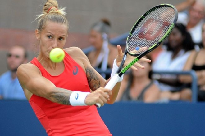 Slovenska tenisačica Polona Hercog je na Sardiniji osvojila dva turnirja. (Foto: Alenka Žavbi)