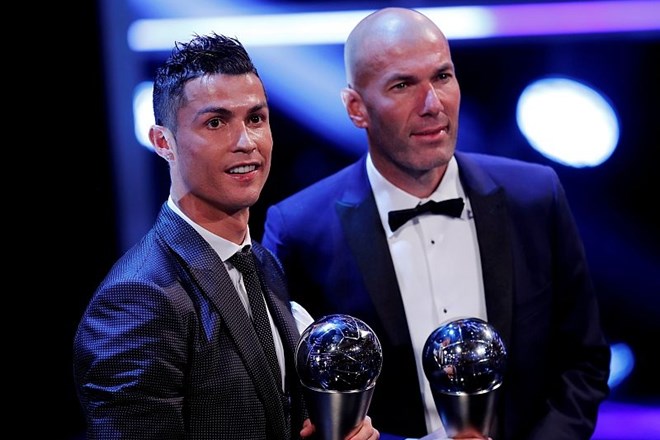 Cristiano Ronaldo najboljši nogometaš sveta po izboru Fife 