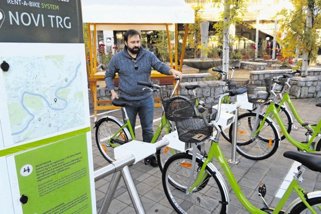 V sistemu izposoje koles GONm v Novem mestu je trenutno na voljo skupno 25 koles.