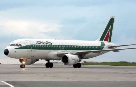 Letalo družbe Alitalia