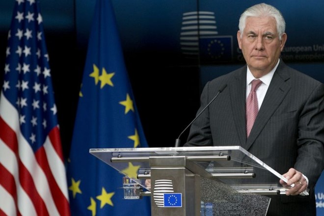 Tillerson v Bruslju potrdil ameriško zavezanost Evropi