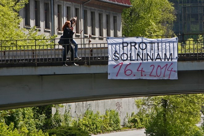 Tudi v Sloveniji so se študentje izrekli proti šolninam leta 2014