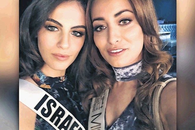 Miss Izraela in miss Iraka
