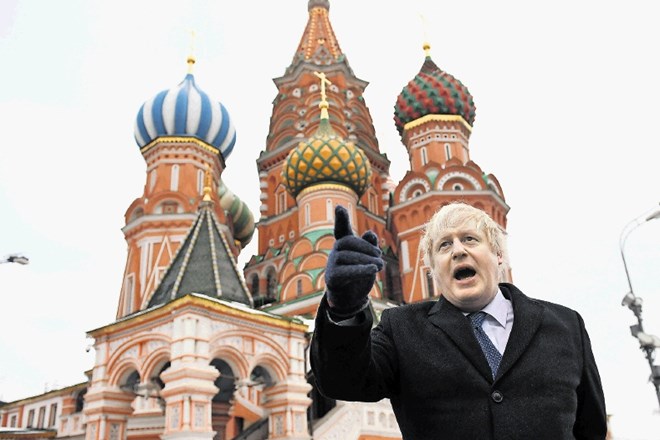 Boris Johnson se je v Moskvi razglasil za predanega rusofila, a ni skrival svojih nestrinjanj z dejavnostjo  Kremlja.