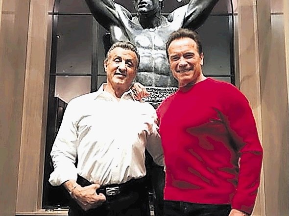 Sylvester Stallone in Arnold Schwarzenegger