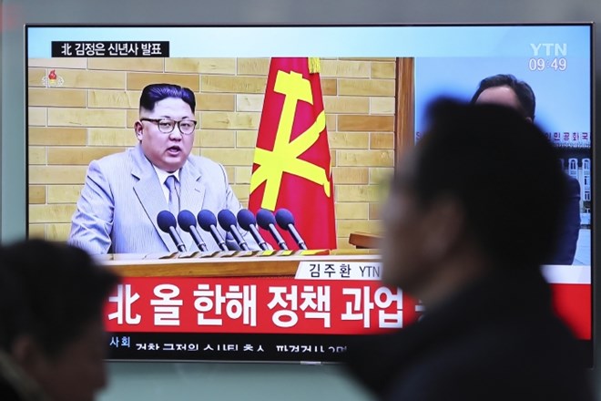 Kim Jong Un se bo pogovarjal samo z južno sosedo in ne z  Ameriko.