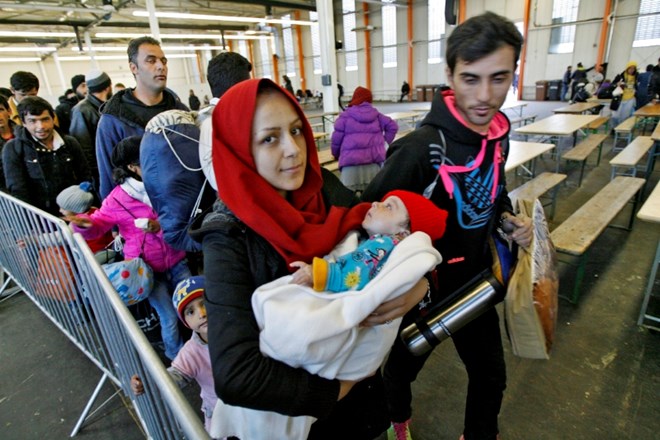 Migracijska pot beguncev iz Sirije, Afganistana in Iraka čez Balkan proti zahodni Evropi.