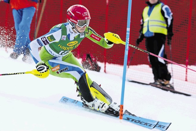Ana Bucik doživlja težke slalomske čase.