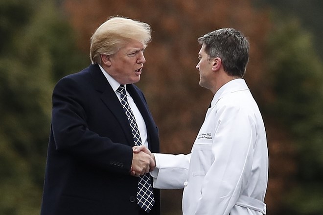 Prvi uradni pregled: Trump naj bi bil odličnega zdravja