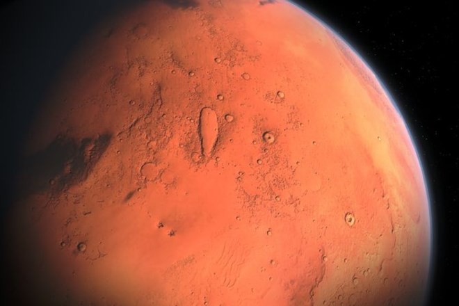 Na Marsu odkrili zakopane ledenike 