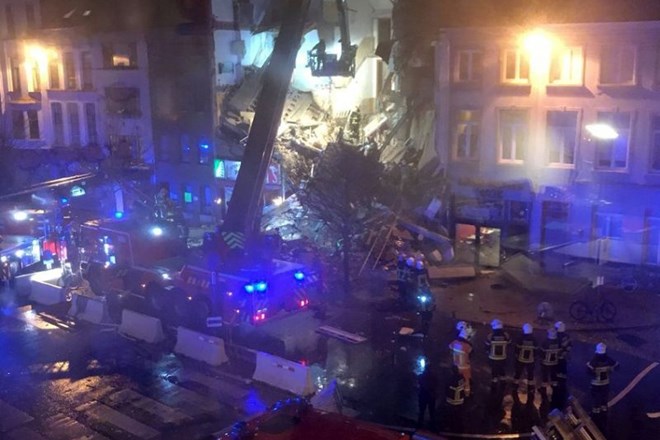 V eksploziji v stanovanjski zgradbi v Antwerpnu dva mrtva, več poškodovanih