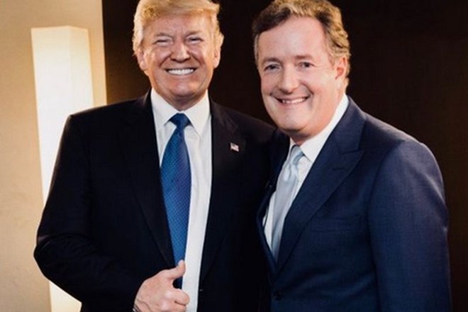 Donald Trump in Piers Morgan