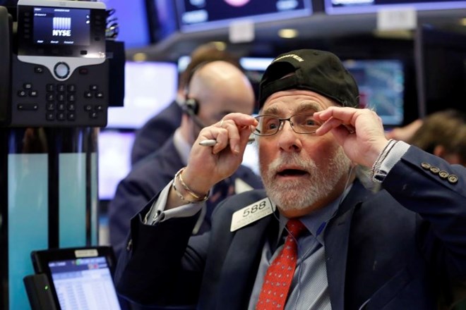 Dow Jones  zabeležil največji dnevni padec v svoji zgodovini