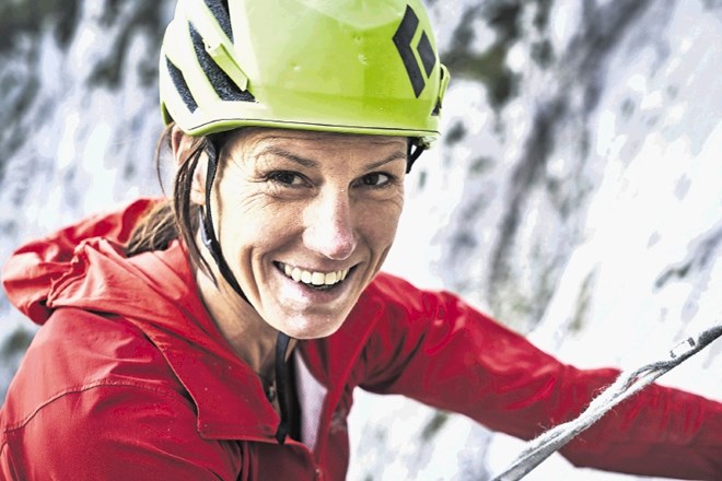 Led je vsakič drugačen, zato je plezanje v njem zanimiva igra, pravi nemška alpinistka Ines Papert.