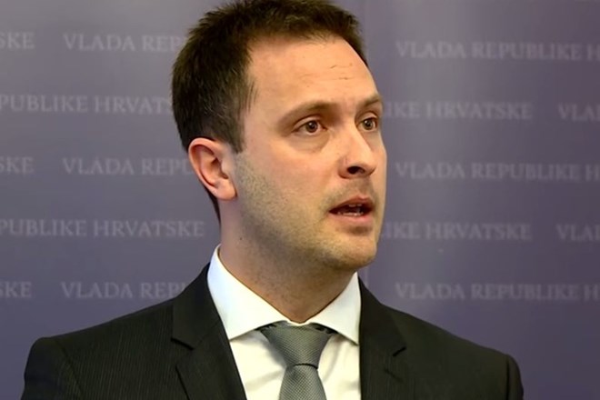 Državni sekretar na hrvaškem ministrstvu za demografijo, družino, mlade in socialno politiko Marin Strmota
