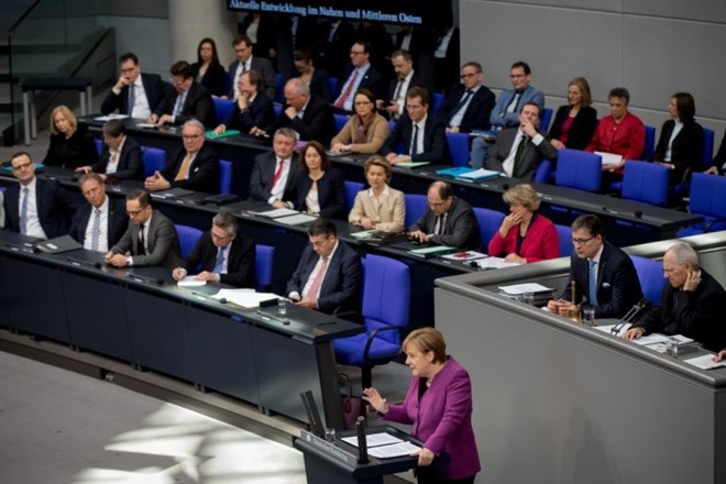 Merklova: Nemčiji bo šlo dobro le, če bo šlo dobro Evropi 