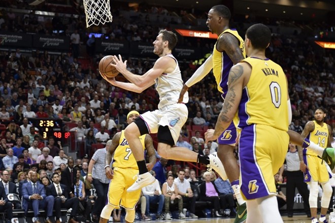 Visok poraz Miamija z L.A. Lakers