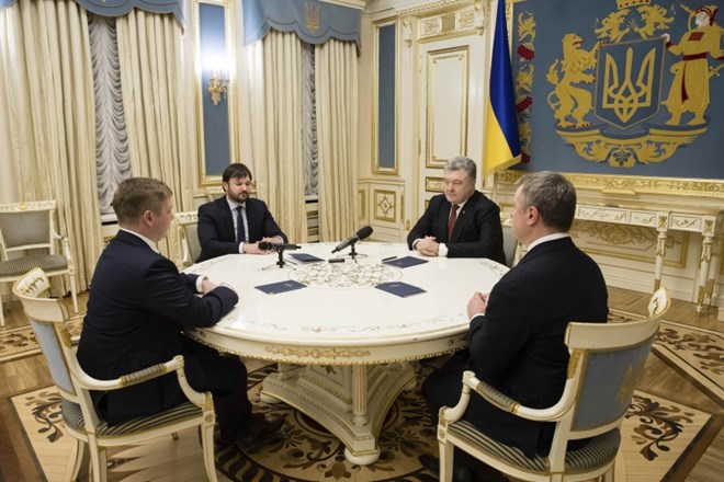 Ukrajinski predsednik na sestanku s predstavniki Naftogaza