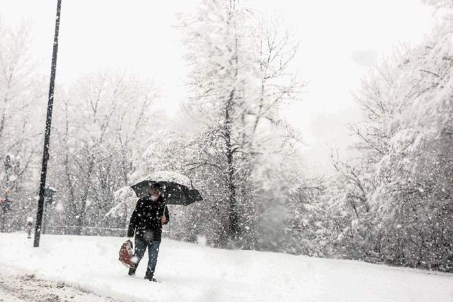 V noči s ponedeljka na torek je v Ljubljani zapadlo kar dvanajst centimetrov snega, snežna odeja je bila visoka 27...